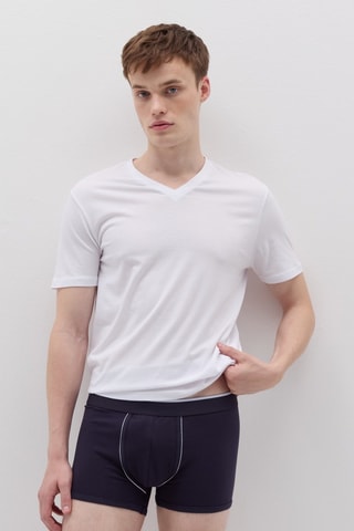 2 Boxers - Marineblauw