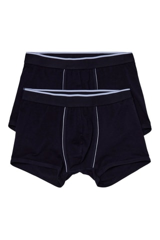 2 Boxers - Marineblauw