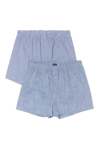 2 Boxershorts - Hemelsblauw