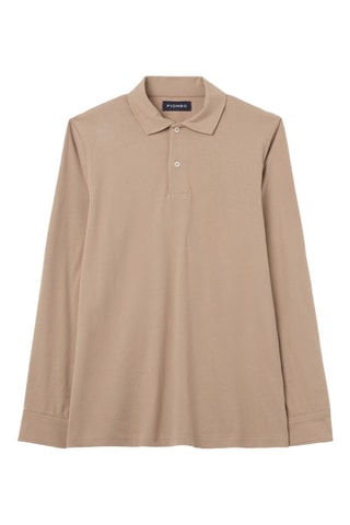 Biologisch Katoenen Polo - Beige