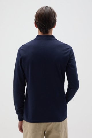 Biologisch Katoenen Polo - Marineblauw