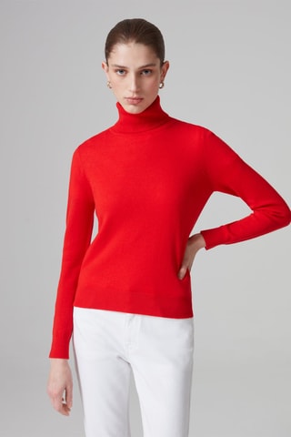 Wollen Ondertrui - Rood