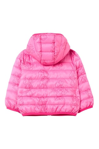 Gewatteerde Jas met Capuchon Minnie Disney- Roze