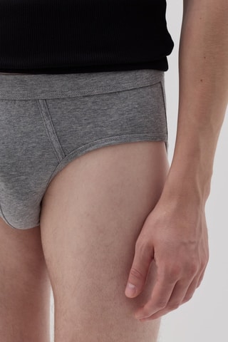 2 Slips - Gemêleerd Grijs