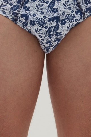 5 Biologisch Katoenen Slips - Marineblauw