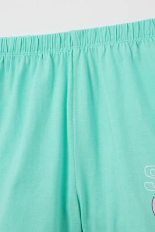 Biologisch Katoenen Pyjama Stitch Lilo en Stitch Disney - Wit en Blauw