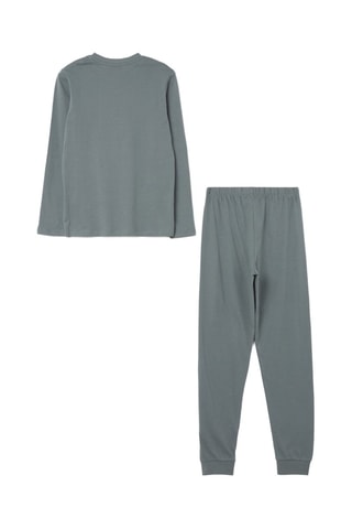 Biologisch Katoenen Pyjama Grijs