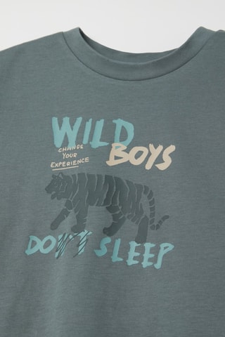 Biologisch Katoenen Pyjama Grijs