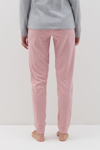 Biologisch Katoenen Pyjama Gemêleerd Grijs