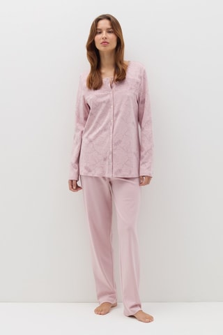 Biologisch Katoenen Pyjama Poederroze