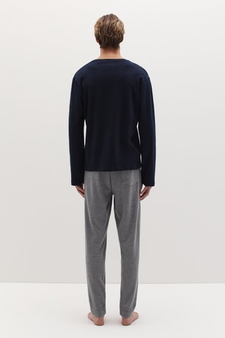 Pyjama - Marineblauw en Grijs