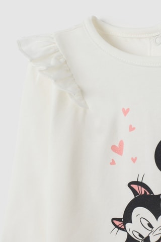 Biologisch Katoenen Nachthemd Minnie Disney - Wit