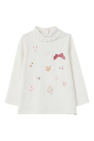 Biologisch Katoenen T-shirt - Ecru