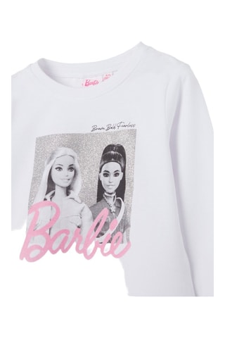 T-shirt Barbie - Wit