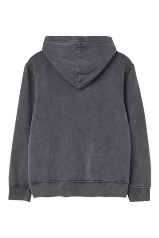 Sweater met capuchon - Donkergrijs