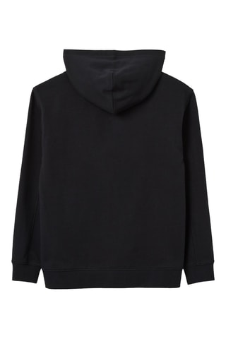 Biologisch Katoenen Sweater met Capuchon - Zwart