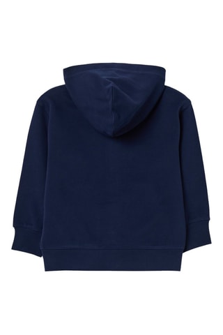 Sweater met capuchon - Marineblauw