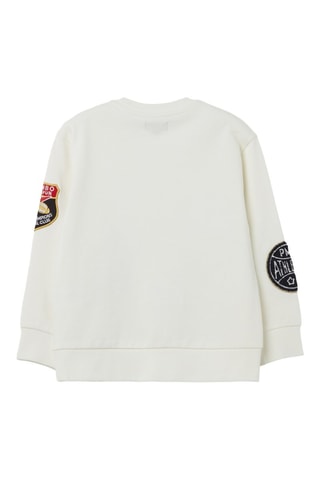 Sweater - Wit en Beige