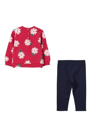 Sweater en Broek - Rood en Nachtblauw