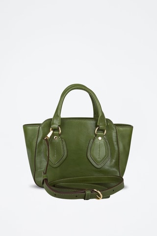 Leren Handtas Daphne - Groen