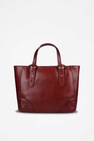 Leren Handtas Matilde - Bordeauxrood