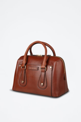 Leren Handtas Cecilia - Bruin