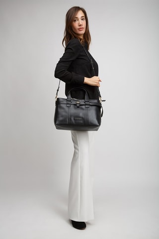 Leren Handtas Vigna Nuovo - Zwart