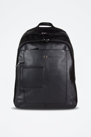 Mochila de piel - Negro