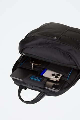 Mochila de piel - Negro