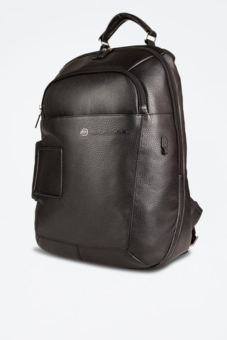 Mochila de piel - Negro