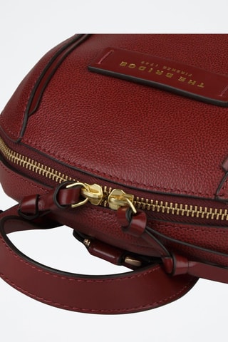 Leren Rugtas Domitilla - Bordeauxrood