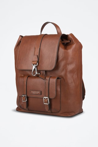 Leren Rugtas Cesare - Bruin 