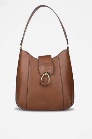 Leren Trendy Handtas Erica - Bruin