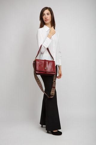 LerenTrendy Handtas Beatrice - Camel