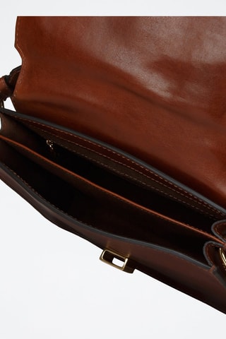 LerenTrendy Handtas Beatrice - Camel