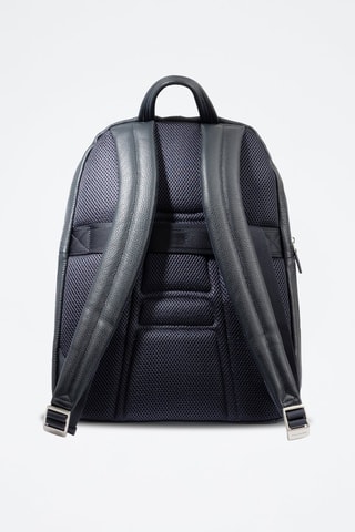 Mochila de piel - Azul