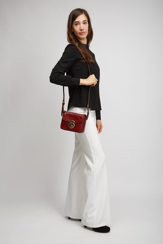 Leren Schoudertas Corsini - Rood