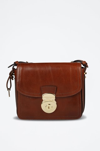 Leren Schoudertas Corsini - Bruin