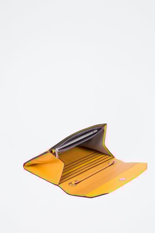 Leren Portefeuille - 
Geel