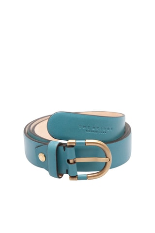 Leren Riem - Blauw