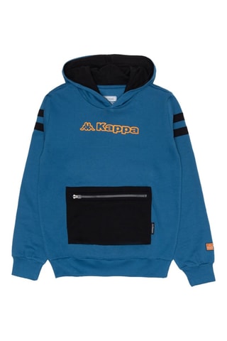 Felpa con cappuccio - Blu