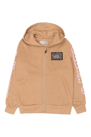 Felpa con cappuccio - Beige