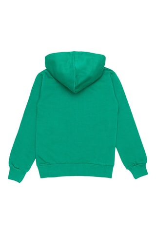 Felpa con cappuccio - Verde