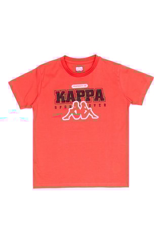 T-shirt en Short - Koraalrood en Zwart