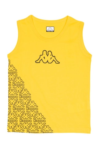 Canotta e shorts - Giallo e nero