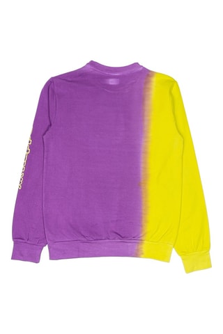 Sweater met Tie and Dye Effect en Broek - Paars