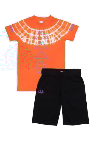 T-shirt en Short - Oranje en Zwart