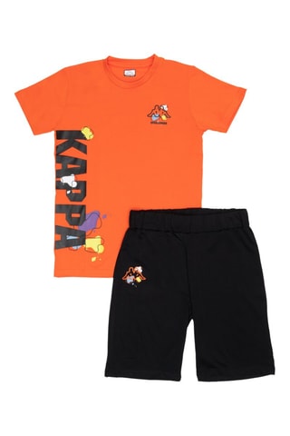 T-shirt en Short - Oranje