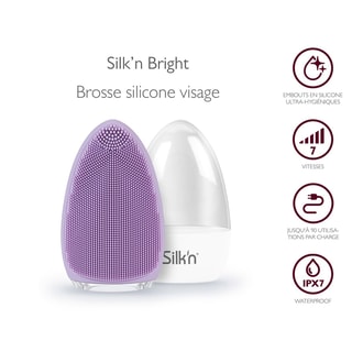 Escova de limpeza em silicone - Brigh - Rosto