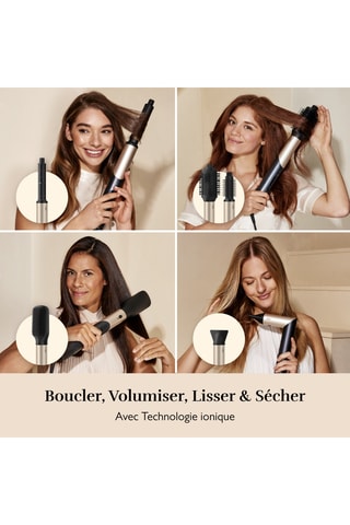 Secador de cabelo tudo em um - 8 acessórios - 1300 W